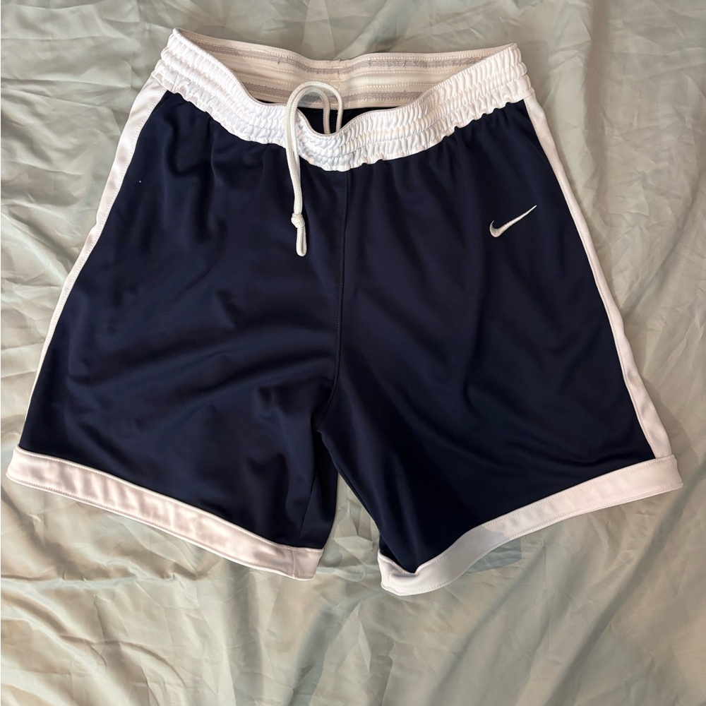 Nike Men's Navy Blue Basketball Shorts